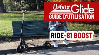 RIDE81 BOOST  Comment démarrer la trottinette [upl. by Netsreik]