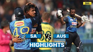 Sri Lanka Vs Australia Highlights 1st ODI Charith Asalanka Hits Century SL Beat AUS By 49 Runs [upl. by Ailimat]