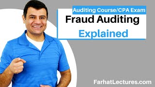 Fraud Auditing  Auditing and Attestation  CPA Exam [upl. by Dnomder856]