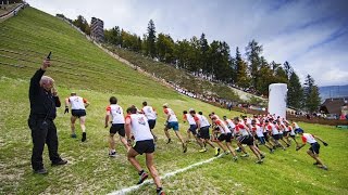 Intense 400m Vertical Running Race  Red Bull 400 [upl. by Eldin]