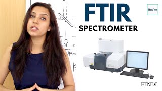 Fourier Transform Infrared Spectrometer FTIR Instrumentation  Hindi [upl. by Mukund870]