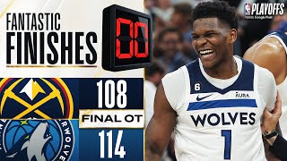 WILD OVERTIME ENDING Nuggets vs Timberwolves  April 23 2023 [upl. by Teressa]