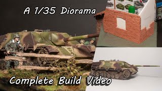 A 135 Diorama  Full build with realistic scenery  Its a trap [upl. by Elboa]