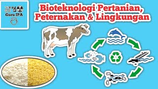 Bioteknologi di Bidang Pertanian Peternakan dan Lingkungan  Penerapan Bioteknologi Dalam Kehidupan [upl. by Bobbette]