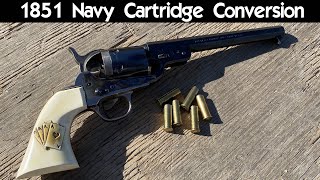 1851 Navy Cartridge Conversion [upl. by Eyr]