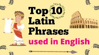 The Top Latin phrases used in English [upl. by Htebyram]