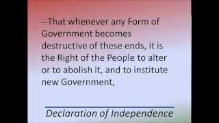 The Declaration of Independence Full Text Reading [upl. by Erodoeht]