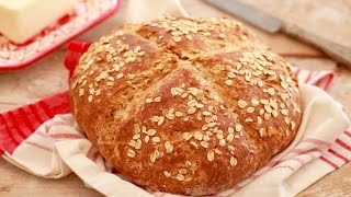 Mum’s Traditional Irish Soda Bread Recipe Brown Bread for St Patricks Day [upl. by Dnalel]