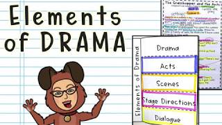 Elements of Drama Interactive Lesson for Beginners [upl. by Pfaff194]