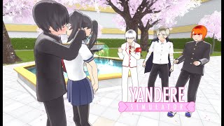 Senpai x Ayano Male Rivals Mod  Yandere Simulator [upl. by Esimaj]