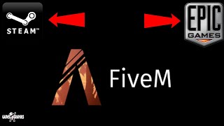 How to Install FiveM for STEAM or EPIC GAMES 2021 [upl. by Kifar335]