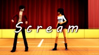 MMD Scream  Aaron Aphmau [upl. by Idalia]