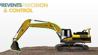 Trimble Earthworks Automatic Excavator Control [upl. by Hoag962]