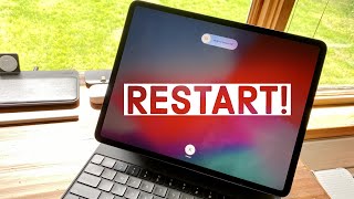 iPad Pro  HOW TO RESTART amp SHUT DOWN 11 amp 129inch [upl. by Fallon]