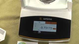 Semi Microbalance Sartorius Secura225D1S [upl. by Romilda574]