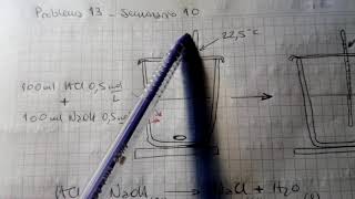 Calor de neutralización HCl  NaOH [upl. by Gabriella697]