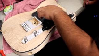 Routing for Humbuckers Telecaster DIY Guitar part 2 [upl. by Nordna]