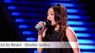 All by myself Charice Pempengco lyrics [upl. by Mathis]