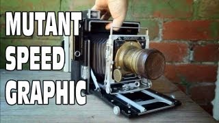 Mutant Speed Graphic camera [upl. by Loralie]