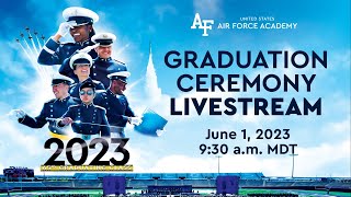 US Air Force Academy Graduation Ceremony Class of 2023 [upl. by Lidda]