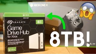 How To Add 8TB to Your Xbox Series X One with Seagate Game Drive Hub [upl. by Broadbent]