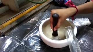 Preparation of olive oil emulsion [upl. by Norry]