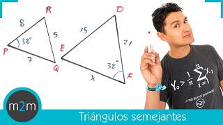 Triángulos semejantes │ejercicios [upl. by Carolan]