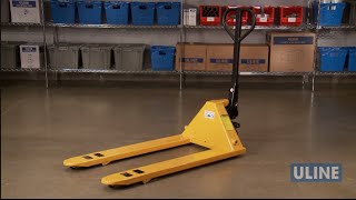 Uline Pallet Trucks [upl. by Nitsur]