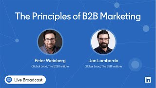 The Principles of B2B Marketing [upl. by Walczak110]