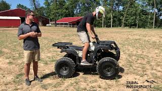 Coolster 150cc Utility ATV by TribalMotorsports [upl. by Ehtyde630]