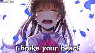 Nightcore  Sorry Lyrics [upl. by Redd]