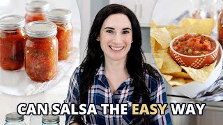 Learn How to Can Salsa the Easy Way [upl. by Latoniah]