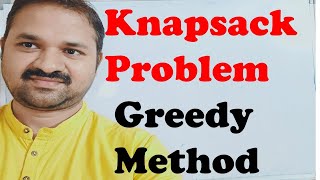 Knapsack Problem using Greedy Method  DAA  Design and Analysis of Algorithms [upl. by Llerrut522]