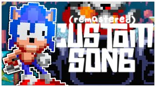 Remastered Friday Night Funkin VS Dorkly Sonic Custom Song  Washed Up OST Fanmade [upl. by Qirat]