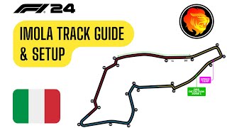 Imola Track Guide amp Setup  F1 24 [upl. by Geno]