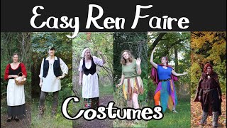 Easy Renaissance Faire Ren Fair Costume Ideas  Historybounding Outfit Ideas [upl. by Artim284]