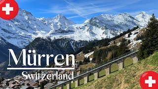 Mürren The Pretty Mountain Village In Switzerland [upl. by Lanza]