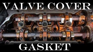 Valve Cover Gasket Replacement Camry V6 [upl. by Snevets]