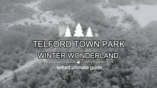 Telford Town Park  Winter Wonderland by Telford Ultimate Guide [upl. by Etteve985]