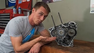 How a Motorcycle Transmission Works  MC GARAGE [upl. by Dorotea]