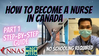 HOW TO BECOME A NURSE IN CANADA Part 1  STEPBYSTEP GUIDE  Pinoy IENs for Canadian Registration [upl. by Leeban]