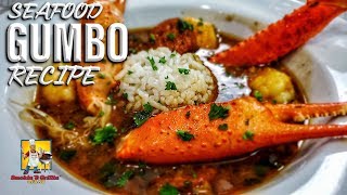 Seafood Gumbo Recipe  SoulFoodSunday [upl. by Selma]