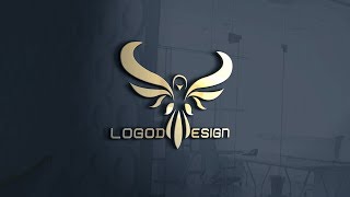 Professional Logo Design Photoshop cc Tutorial [upl. by Quirita813]