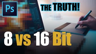 8bit vs 16bit  Why most PROs get Bit Depth WRONG [upl. by Akinahs]