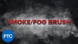 How To Create a SmokeFog Brush In Photoshop [upl. by Ayar]