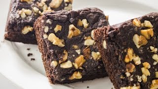 Brownie Recipe in Cooker  Best Eggless Chocolate Brownies Recipe Without Oven [upl. by Yanahs84]