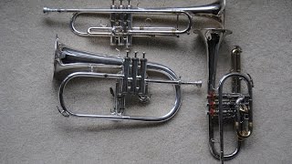 Trumpet Cornet amp Flugelhorn A Comparison [upl. by Eilsehc]