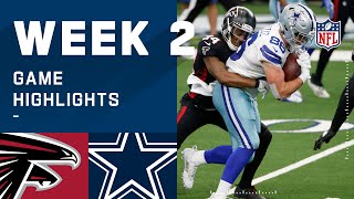 Falcons vs Cowboys Week 2 Highlights  NFL 2020 [upl. by Aridni93]