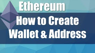 How To Create Ethereum Wallet Address and Send  Receive ETH [upl. by Treat]