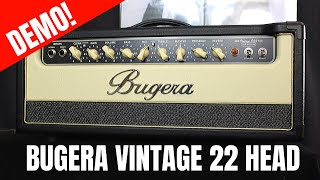 The Bugera V22HD Infinium  Oldschool Vibe with Modern Versatility [upl. by Ellednahc]